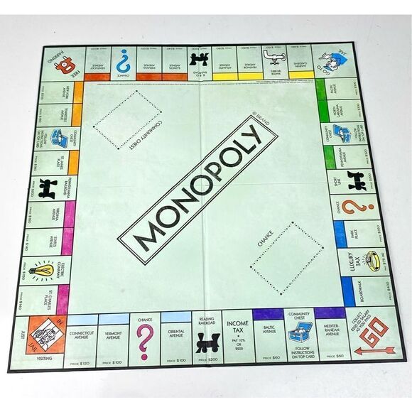 1985 Parker Brothers 1935 Commemorative Monopoly Edition Board Game in Tin Box Y - Picture 6 of 12